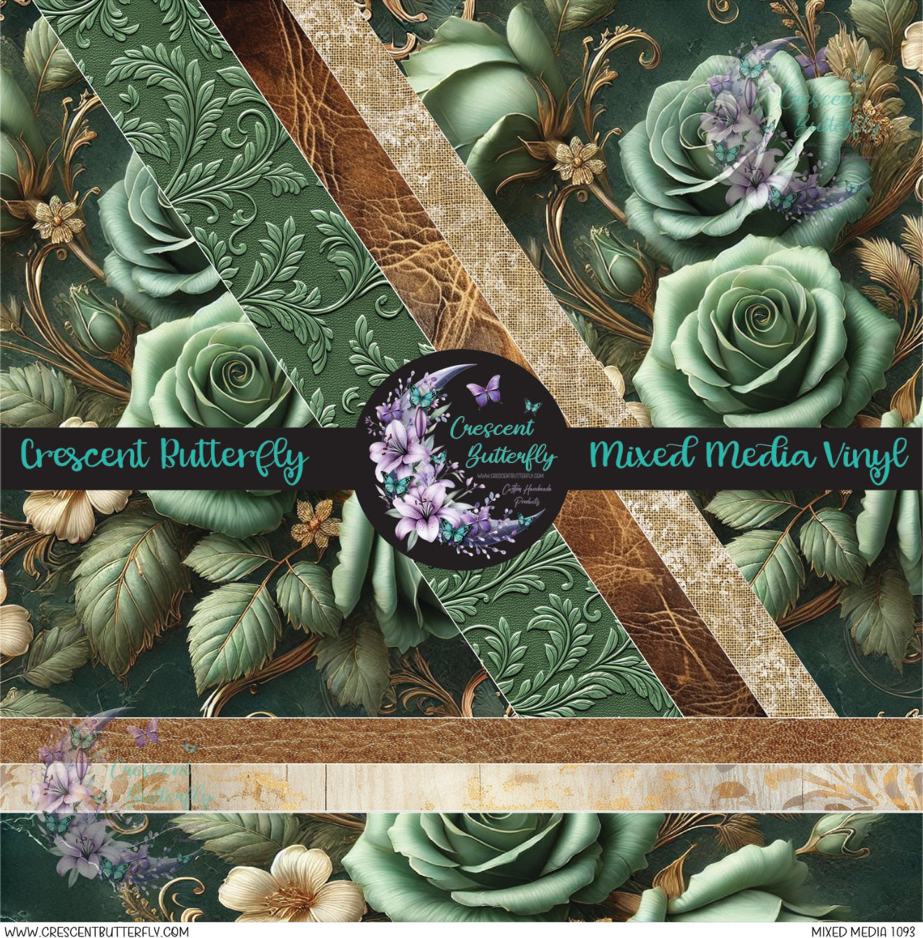Mixed Media 1093 Printed Vinyl Sheet/Wrap
