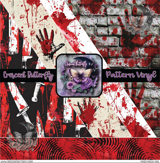 Mixed Media 1008 Printed Vinyl Sheet/Wrap