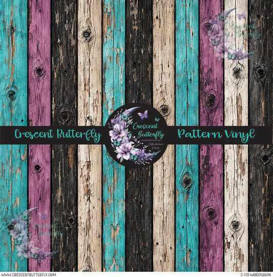 2-103-Woodgrain Printed Vinyl Sheet/Wrap