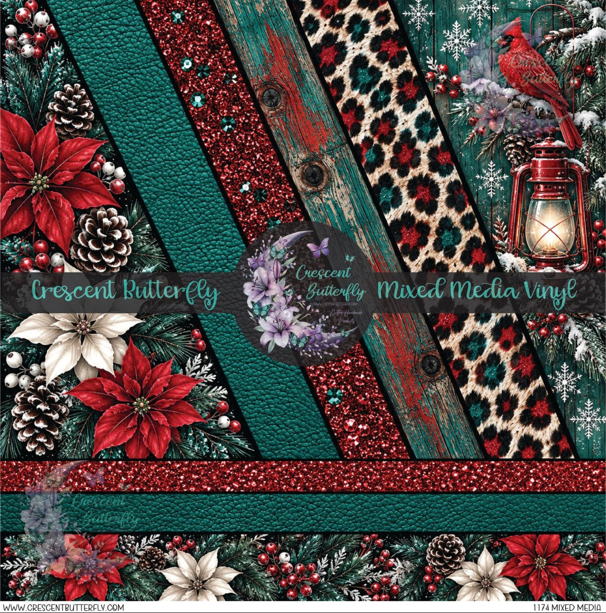 1174 Mixed Media Printed Vinyl Sheet/Wrap