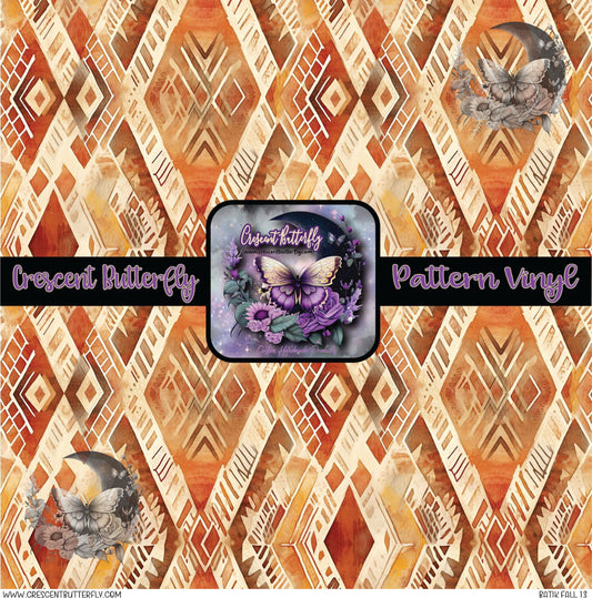 Batik Fall 13 Printed Vinyl Sheet/Wrap