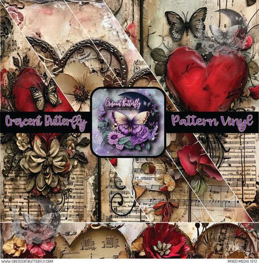 Mixed Media 1012 Printed Vinyl Sheet/Wrap