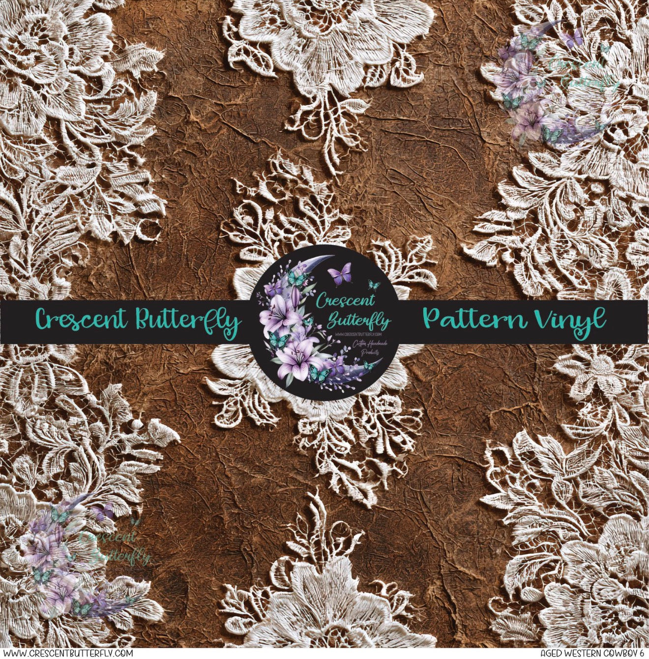 Aged Western Cowboy 6 Printed Vinyl Sheet/Wrap