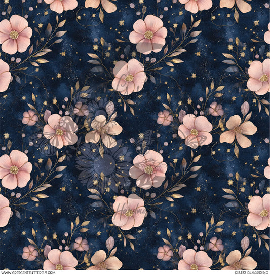 Celestial Garden 4 Printed Vinyl Sheet/Wrap