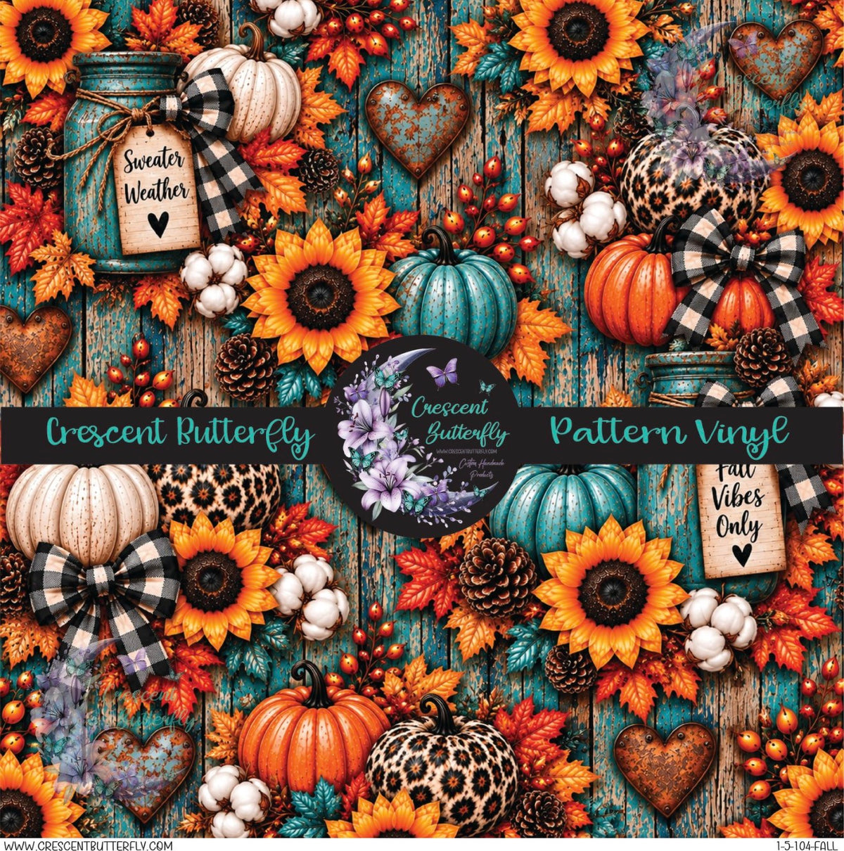 1-5-104-Fall Printed Vinyl Sheet/Wrap