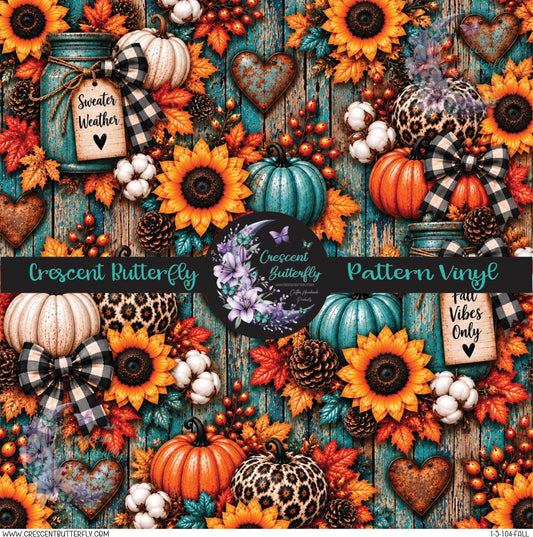 1-5-104-Fall Printed Vinyl Sheet/Wrap