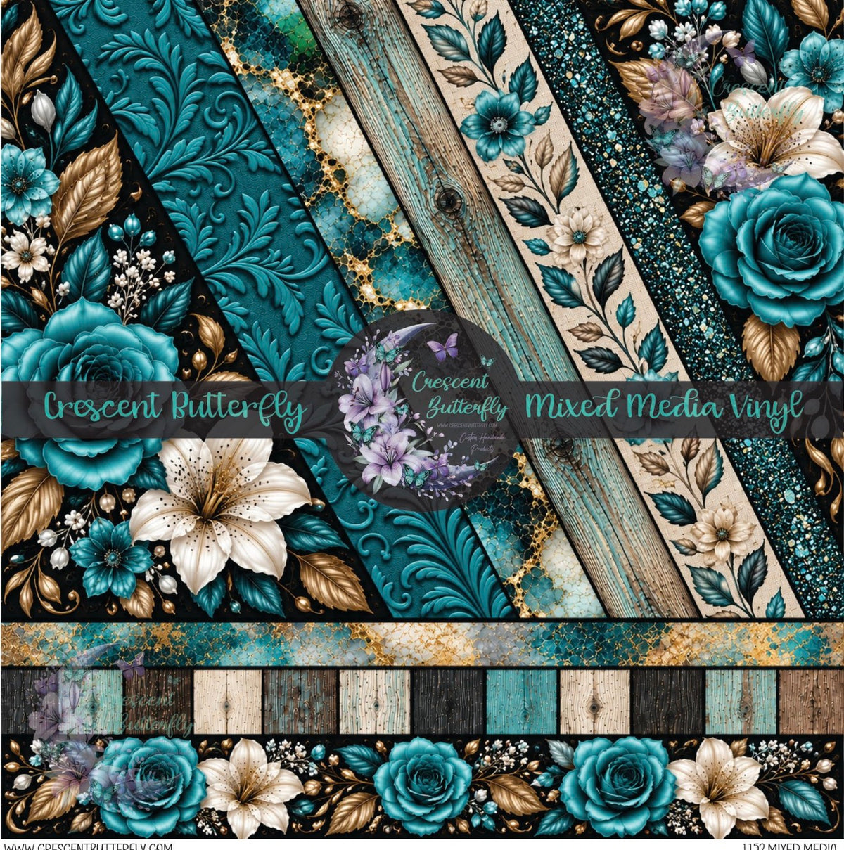 1152 Mixed Media Printed Vinyl Sheet/Wrap