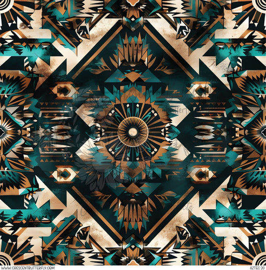 Aztec 20 Printed Vinyl Sheet/Wrap