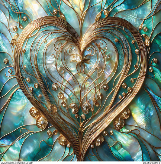 Ocean Dreams 3 Printed Vinyl Sheet/Wrap