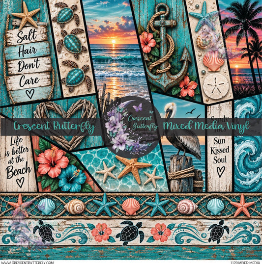 1120 Mixed Media Printed Vinyl Sheet/Wrap