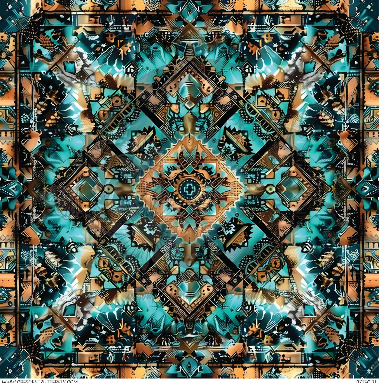 Aztec 21 Printed Vinyl Sheet/Wrap