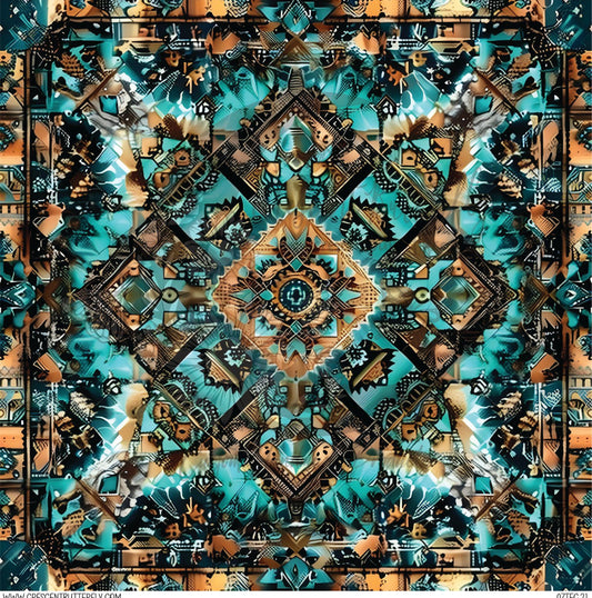 Aztec 21 Printed Vinyl Sheet/Wrap