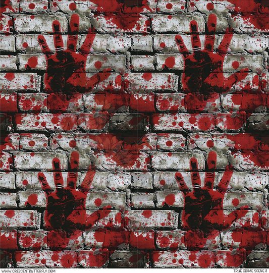 True Crime Scene 8 Printed Vinyl Sheet/Wrap