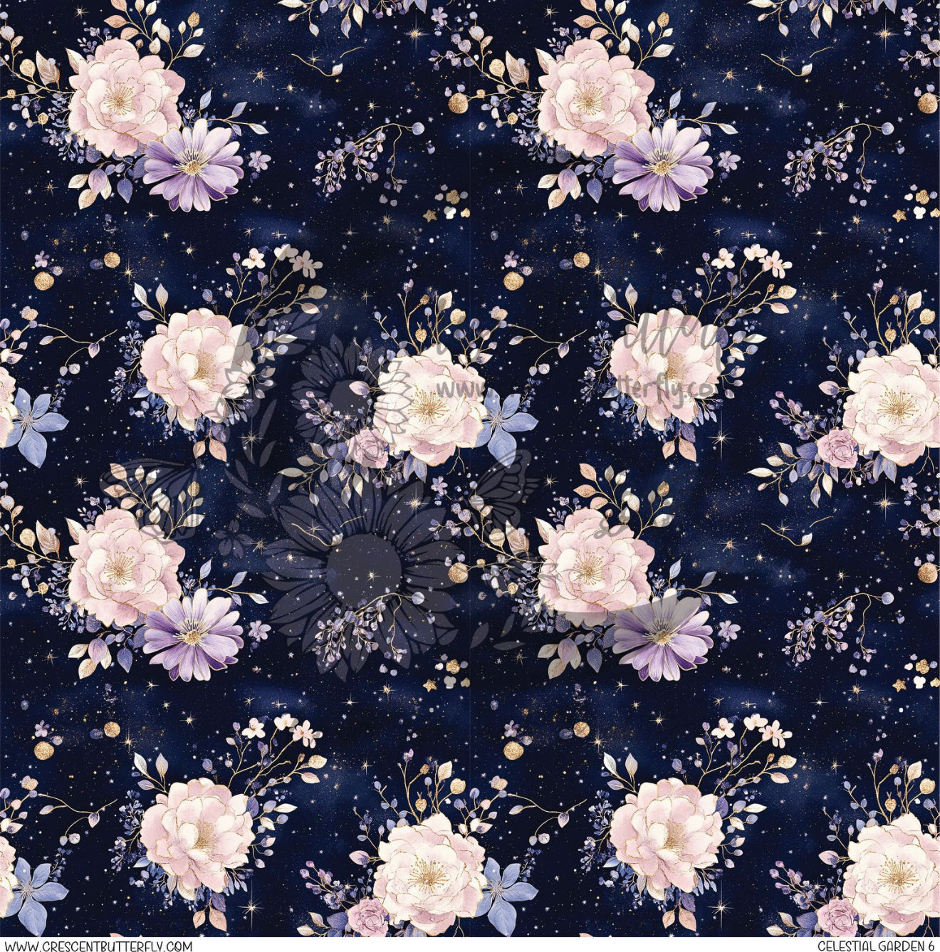Celestial Garden 6 Printed Vinyl Sheet/Wrap