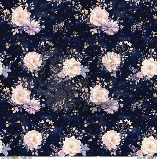 Celestial Garden 6 Printed Vinyl Sheet/Wrap