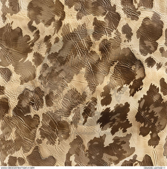 Cowgirl Leather 11 Printed Vinyl Sheet/Wrap