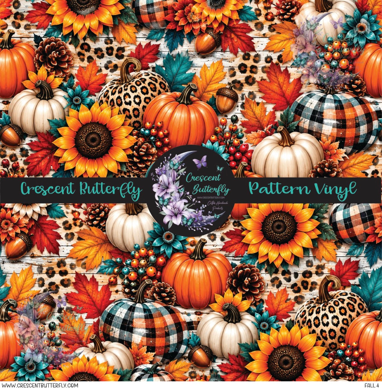 Fall 4 Printed Vinyl Sheet/Wrap