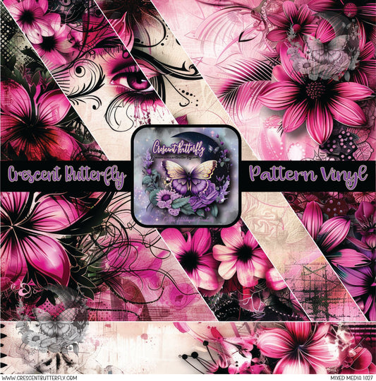 Mixed Media 1027 Printed Vinyl Sheet/Wrap