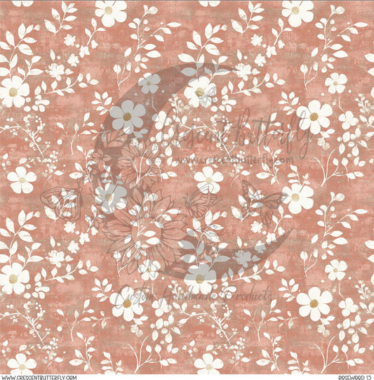 Rosewood 15 Printed Vinyl Sheet/Wrap