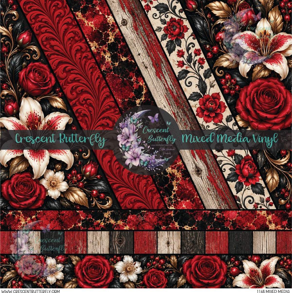 1148 Mixed Media Printed Vinyl Sheet/Wrap