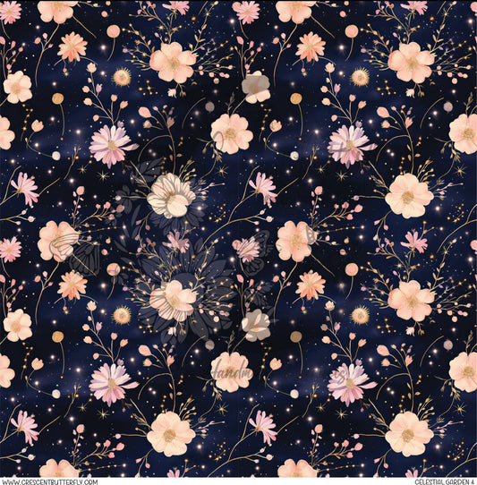 Celestial Garden 5 Printed Vinyl Sheet/Wrap