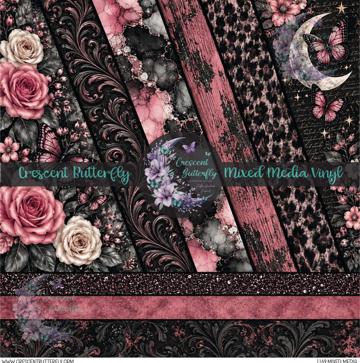 1169 Mixed Media Printed Vinyl Sheet/Wrap