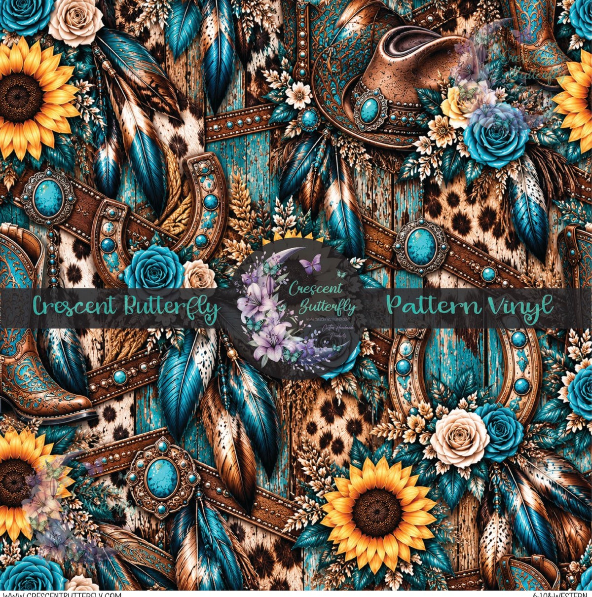 6-108-Western Printed Vinyl Sheet/Wrap