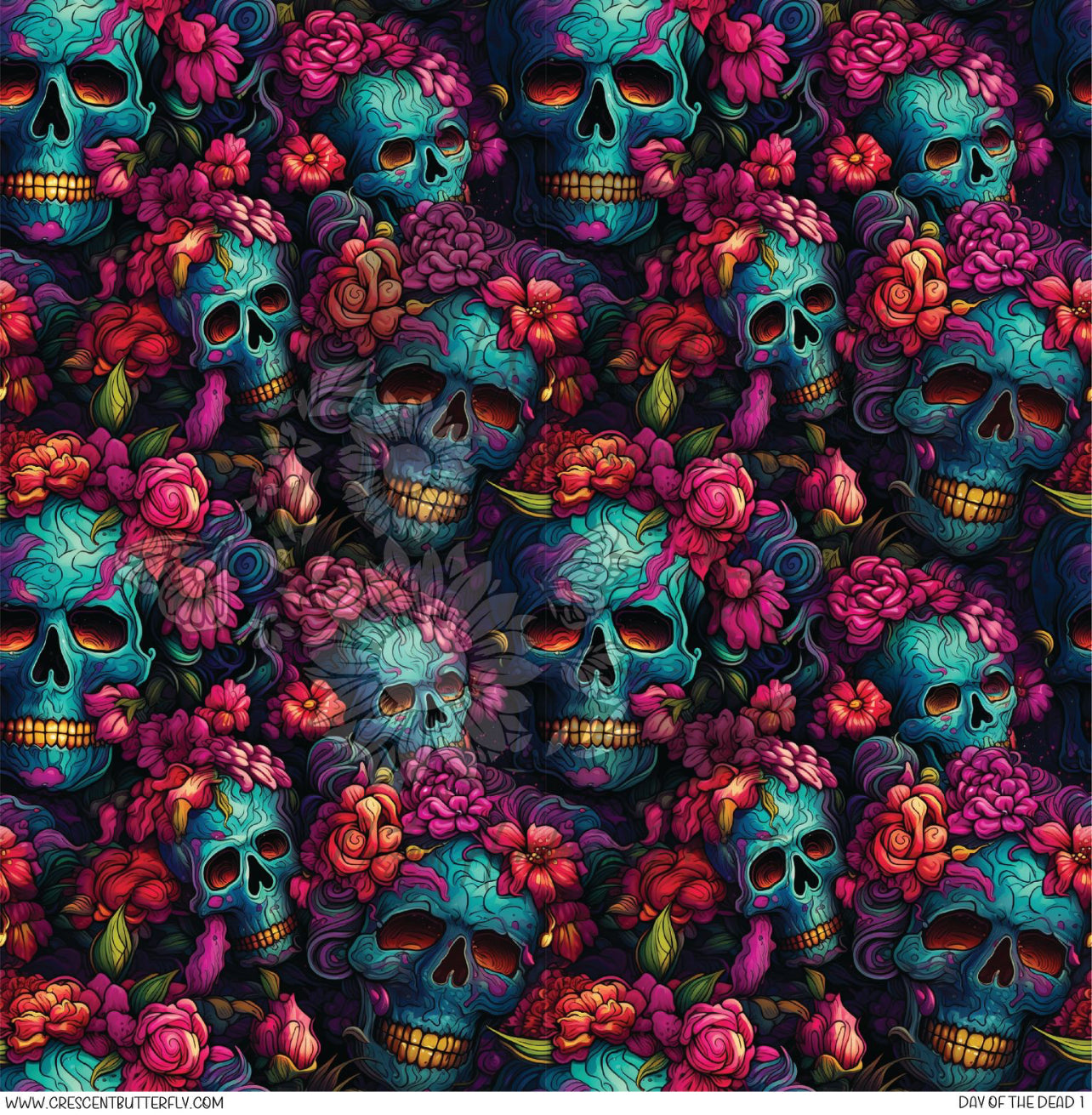 Day of the dead 1 Printed Vinyl Sheet/Wrap