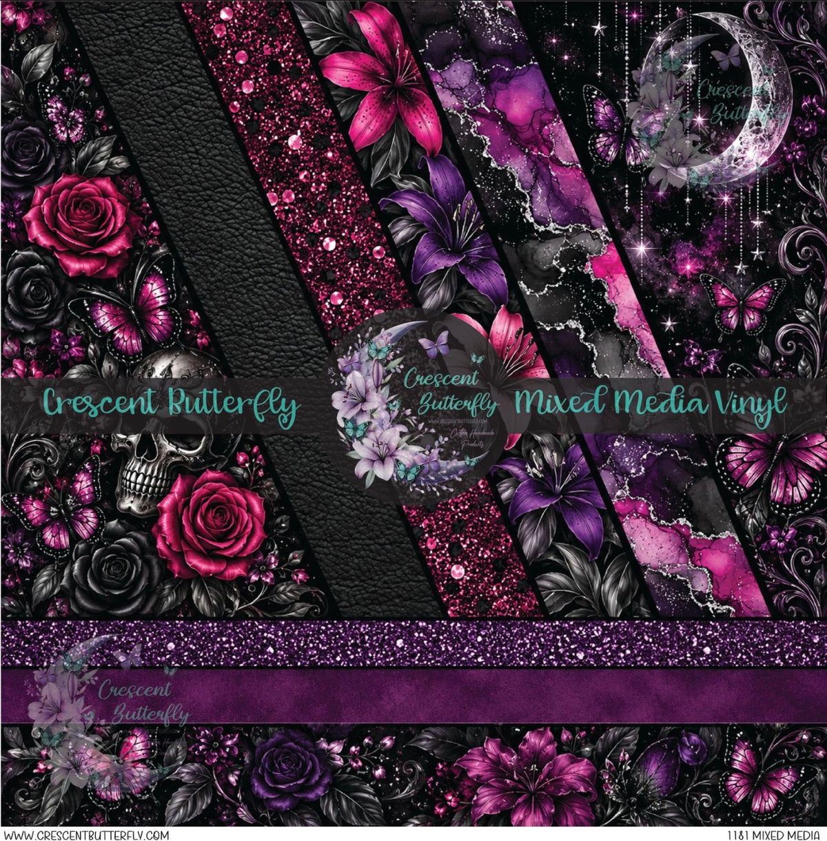 1181 Mixed Media Printed Vinyl Sheet/Wrap