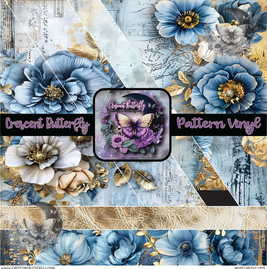 Mixed Media 1029 Printed Vinyl Sheet/Wrap