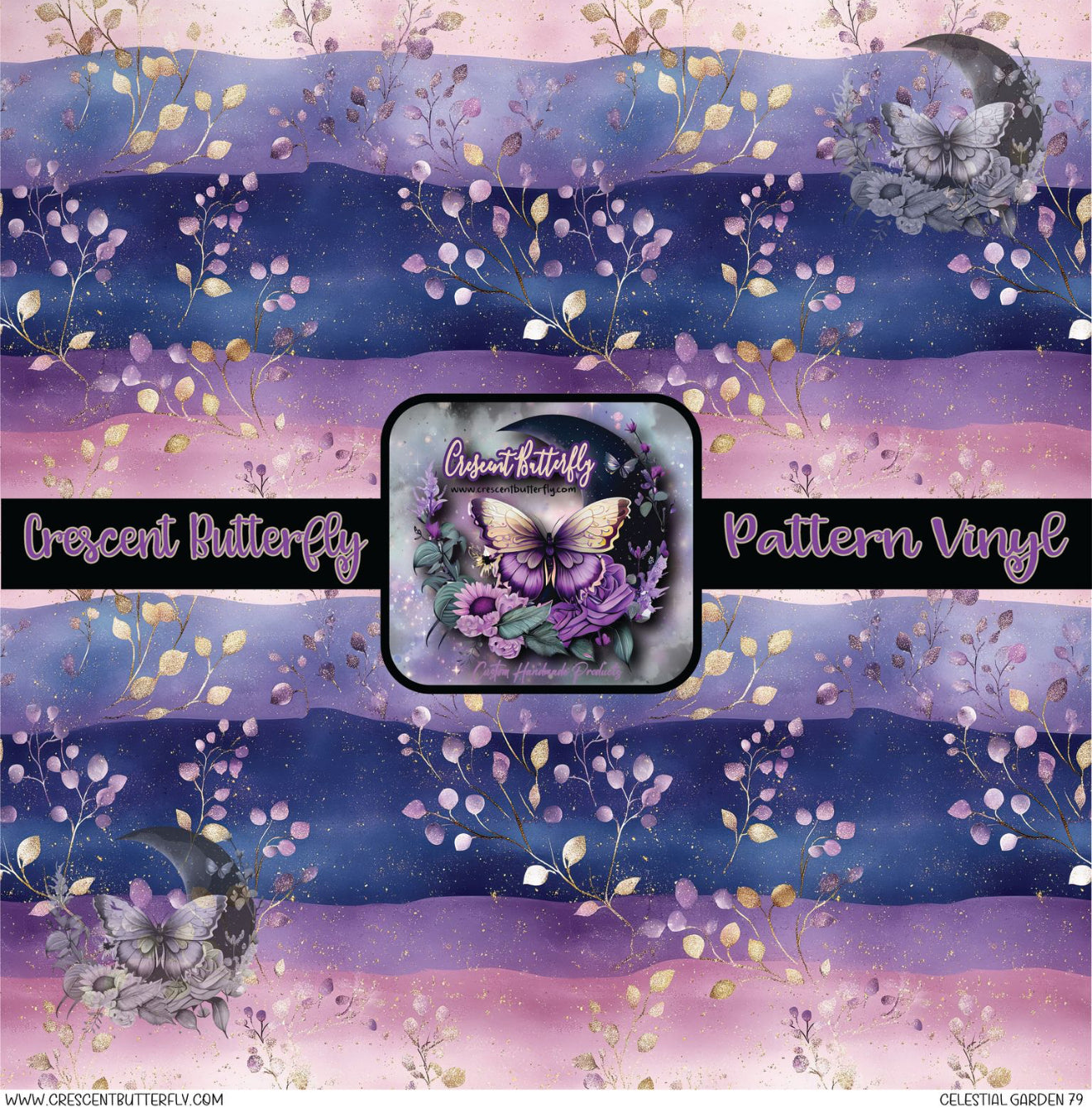 Celestial Garden 79 Printed Vinyl Sheet/Wrap