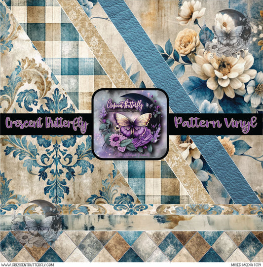 Mixed Media 1059 Printed Vinyl Sheet/Wrap