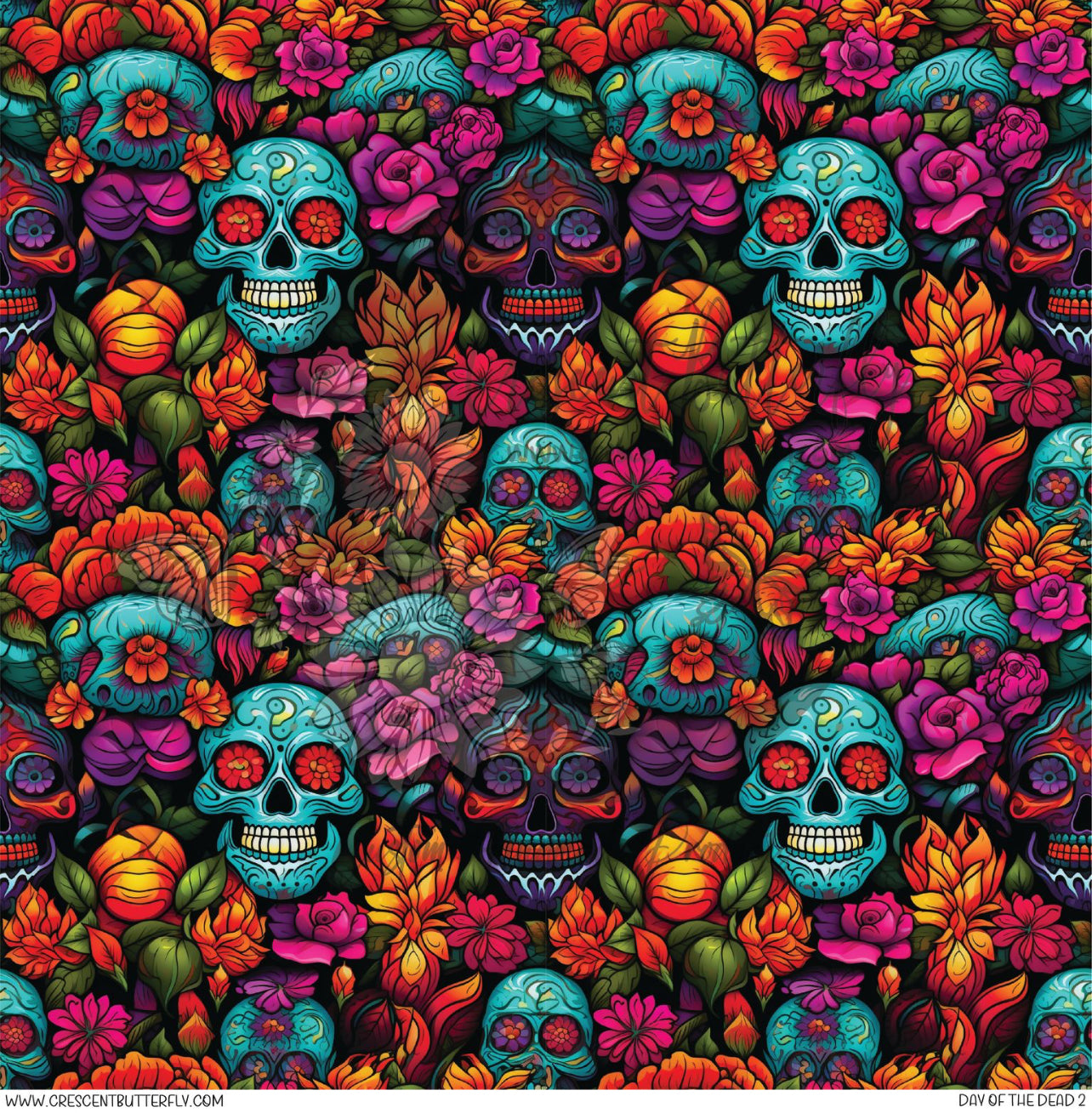 Day of the dead 2 Printed Vinyl Sheet/Wrap