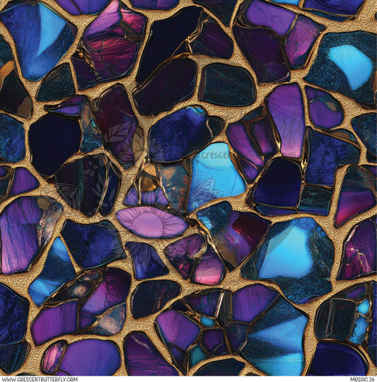 Mosaic 26 Printed Vinyl Sheet/Wrap