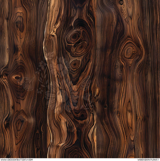 Woodgrain Planks 1 Printed Vinyl Sheet/Wrap