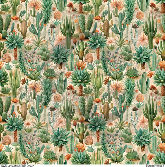 Desert Mirage 2 Printed Vinyl Sheet/Wrap