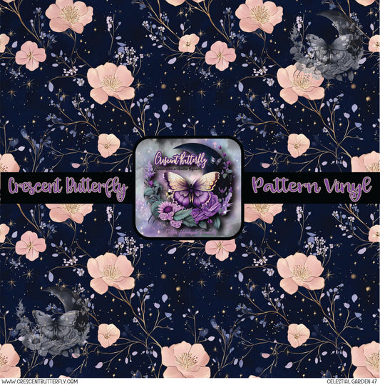 Celestial Garden 47 Printed Vinyl Sheet/Wrap