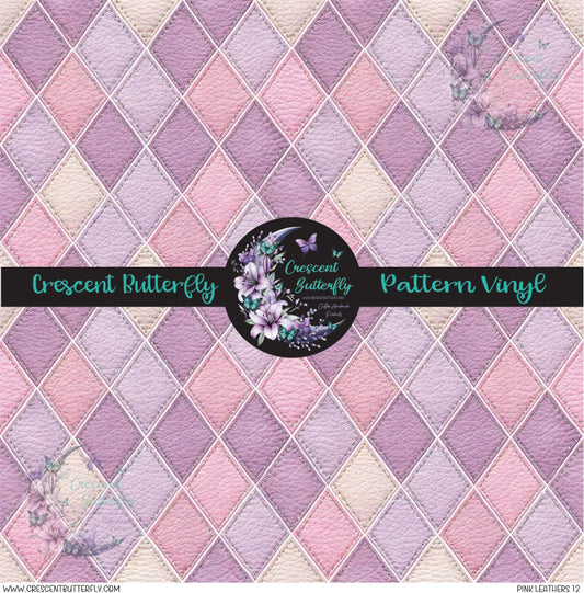 Pink Leathers 12 Printed Vinyl Sheet/Wrap