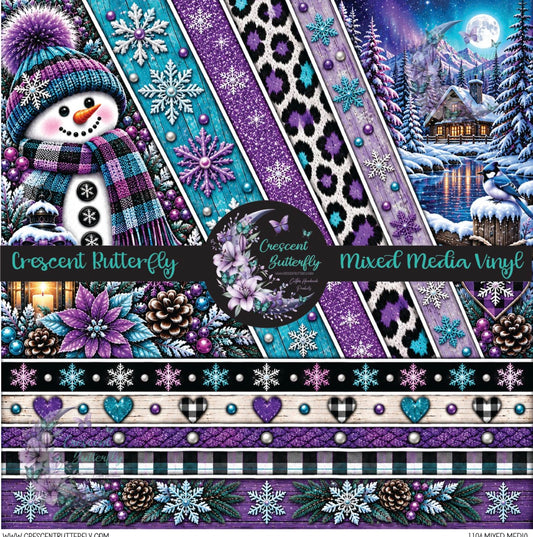 1104 Mixed Media Printed Vinyl Sheet/Wrap