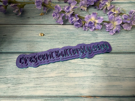 3D Printed Name Plate