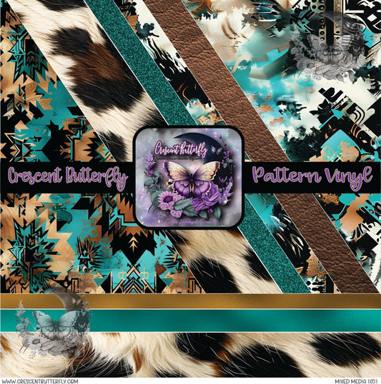 Mixed Media 1051 Printed Vinyl Sheet/Wrap