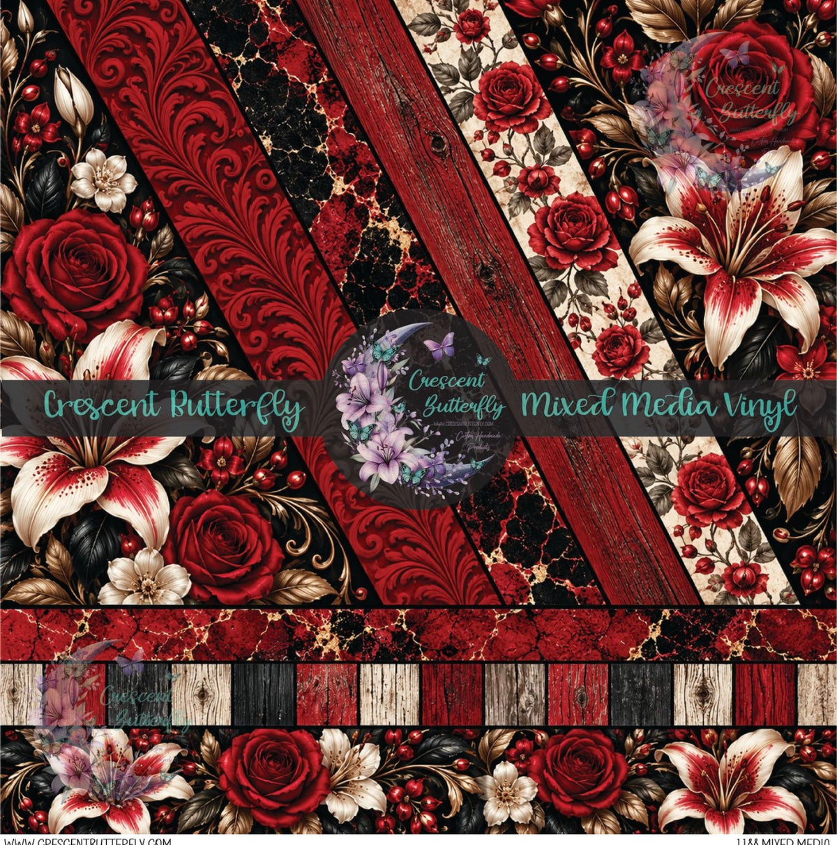 1188 Mixed Media Printed Vinyl Sheet/Wrap