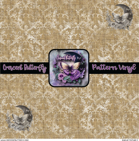 Burlap Texture 2 Printed Vinyl Sheet/Wrap