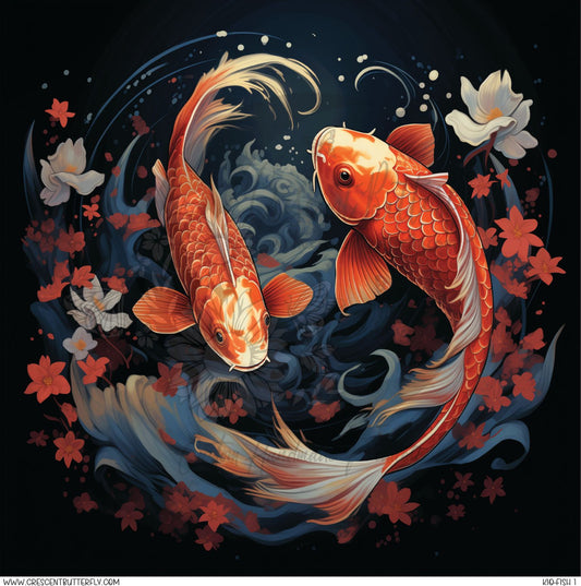 Kio-Fish 1 Printed Vinyl Sheet/Wrap