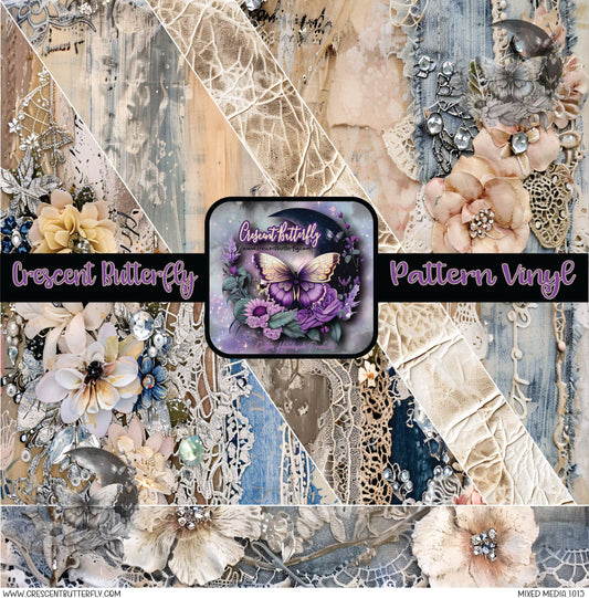 Mixed Media 1015 Printed Vinyl Sheet/Wrap