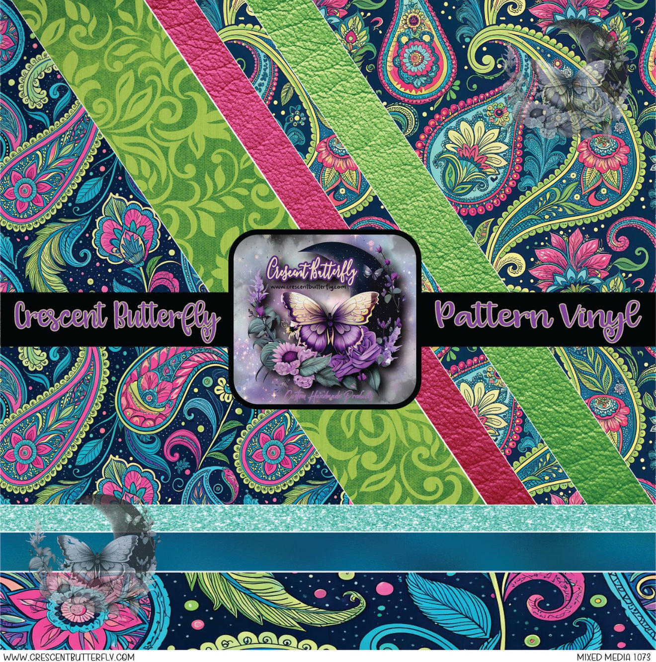 Mixed Media 1073 Printed Vinyl Sheet/Wrap