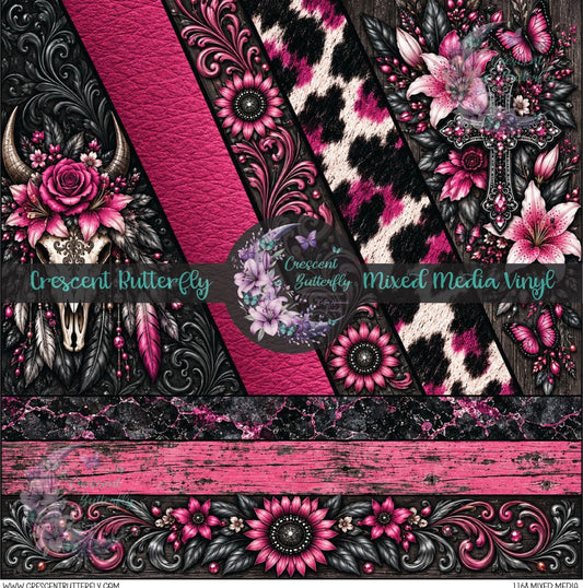 1168 Mixed Media Printed Vinyl Sheet/Wrap