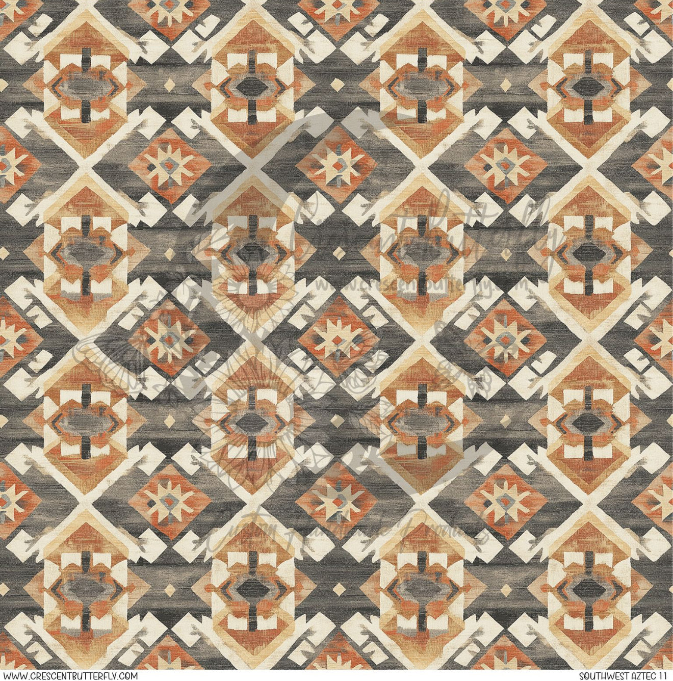Southwest Aztec 11 Printed Vinyl Sheet/Wrap
