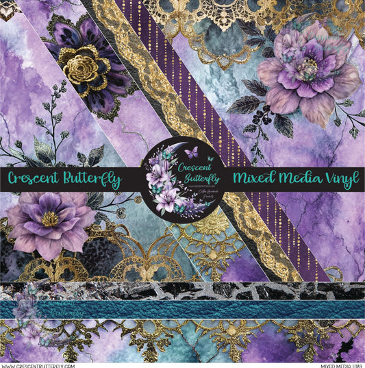 Mixed Media 1089 Printed Vinyl Sheet/Wrap