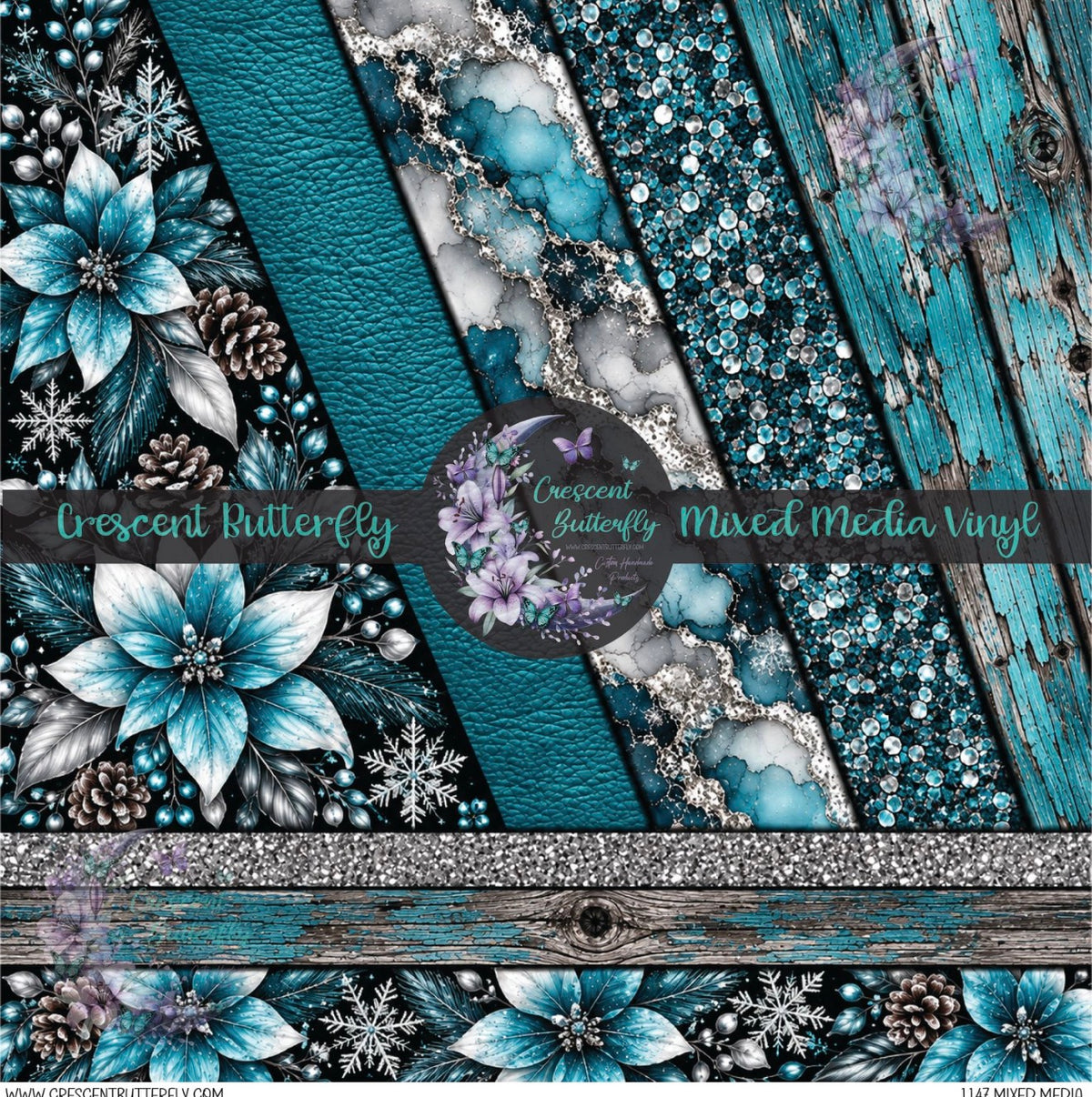 1147 Mixed Media Printed Vinyl Sheet/Wrap